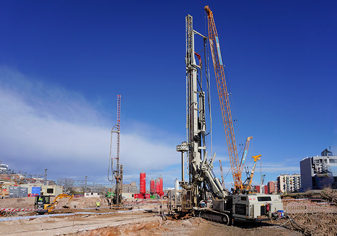 Rodio Kronsa ejecuta mediante Jet grouting un tapón de fondo en el nuevo Canal de acceso de Valencia